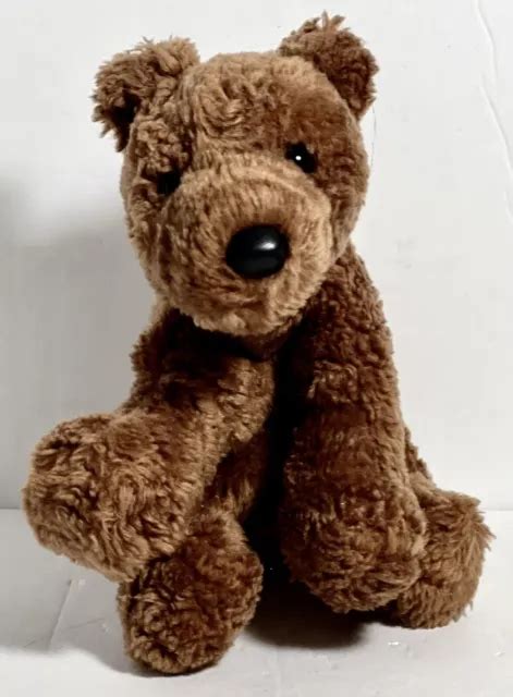 Vintage Gund Brown Teddy Bear Plush 8 Stuffed Animal Brown Soft Fuzzy
