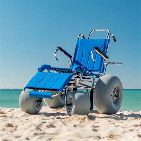 hotshot products designed by the disabled for the disabled wheelchair beach cart beach