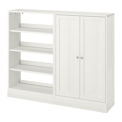 Havsta Storage Combination White 162x37x134 Cm Ikea Latvija