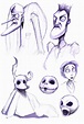Tim Burton Sketches by Jermmgirl on DeviantArt
