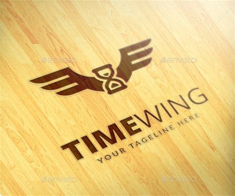 Time Wing Logo Template By Maraz2013 Graphicriver