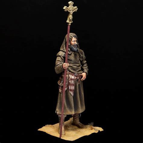 The Monk Knights Of Outremer 75mm Semper Fidelis Miniatures Miniature