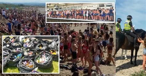 Troon Teen Invasion Sees Cops Seize Hundreds Of Bottles Of Booze At