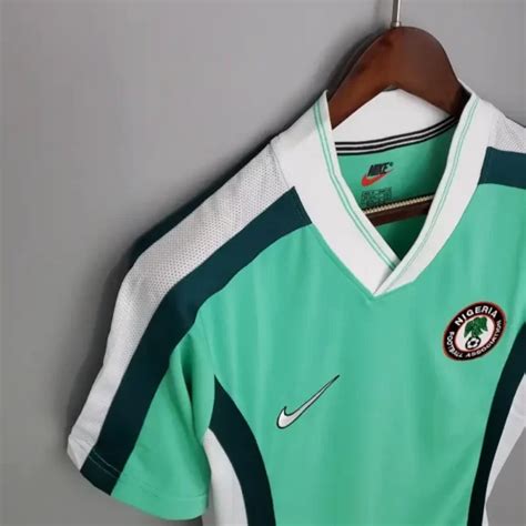 Retro 1998 Nigeria Soccer Jersey Home Soccer Jersey Yupoo
