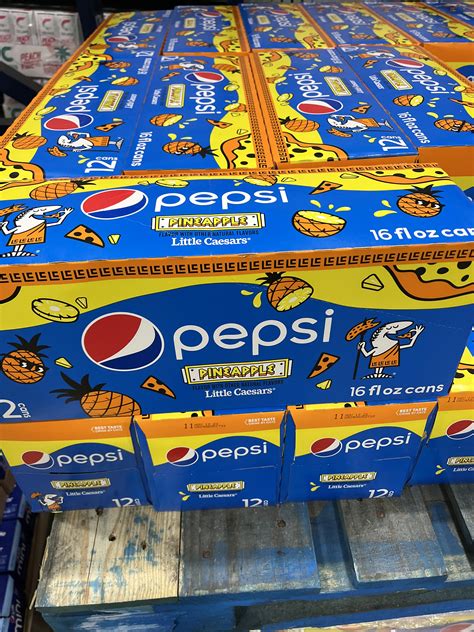 Saw pineapple Pepsi at work today. : r/Soda