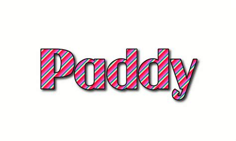 Paddy Logo Free Name Design Tool From Flaming Text