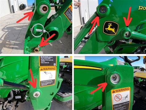 John Deere 1025r Grease Points