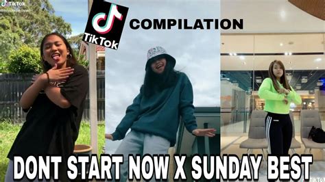 Dont Start Now X Sunday Best Mash Up Tiktok Dance Compilation