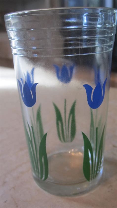 Vintage Kraft Swanky Swig Tulip Design Tulip Juice Glass Etsy