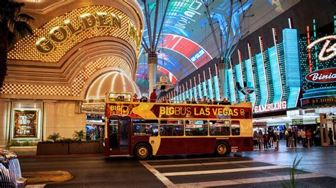 Las Vegas Night Bus Tour With Expert Live Guide Fremont Street Experience
