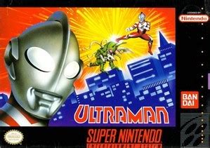 Towards the future japanese release title: File:Ultraman SNES cover.jpg - Wikipedia
