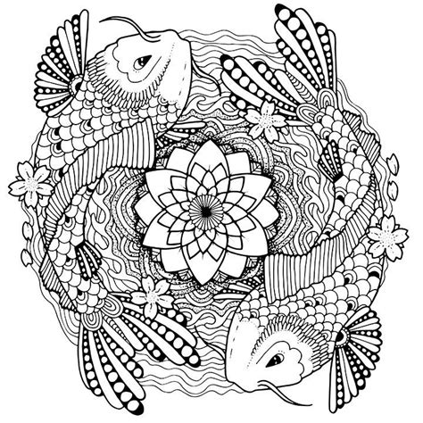 Please invite your friends and let's grow this community for mandala l. Pin by Elisabeth Quisenberry on Coloring: Pisces (With ...