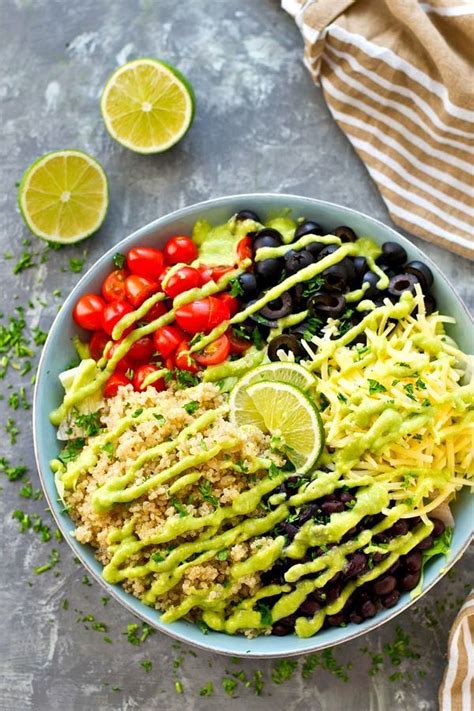 In a small bowl whisk together the dressing ingredients. Packed with tons of Mexican-style goodness and drizzled ...