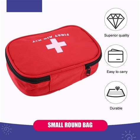 Red 90 Piece Compact Premium First Aid Kit Voom Aid