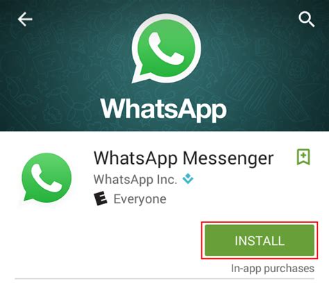 Play Store App Download And Install Whatsapp Wiredgase