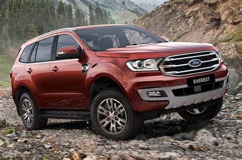Ford Everest Endeavour Facelift Officially Unveiled Autocar India