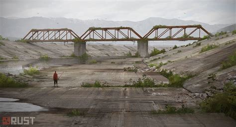 Rust Bridges Howard Schechtman Post Apocalyptic Art Apocalypse Art