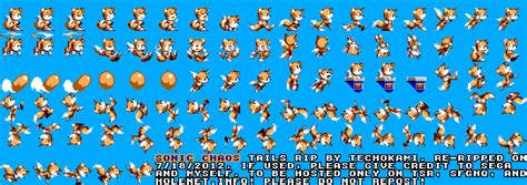 Game Gear Sonic Chaos Tails The Spriters Resource