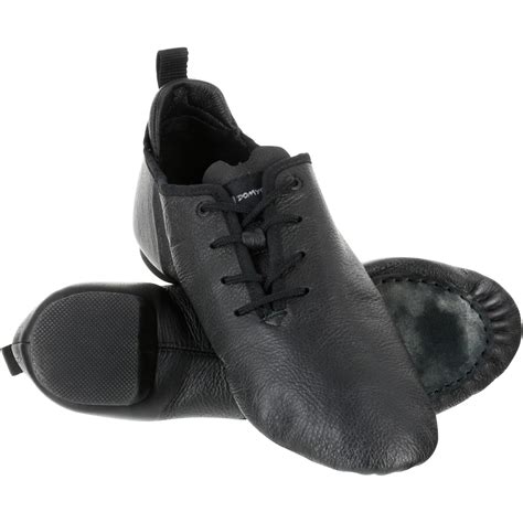 Genuine leather stretch jazz shoes men women jazz dance shoes. Supple Split-Sole Leather Modern Dance Shoes - Black | Domyos by Decathlon