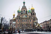 The Church of the Savior on Blood in Saint Petersburg, Russia ...