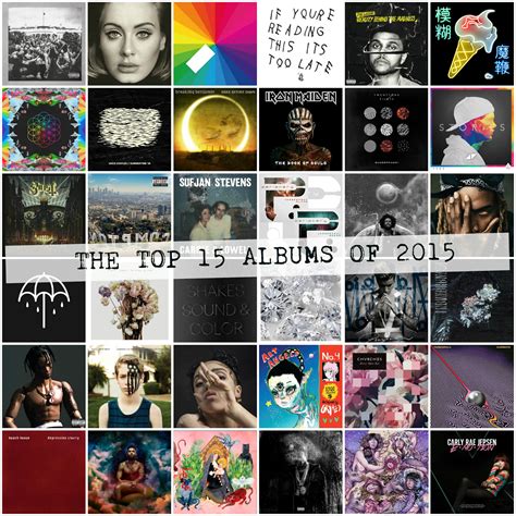 Flamingscribblenauts Blog Of Music The Top 15 Albums Of 2015
