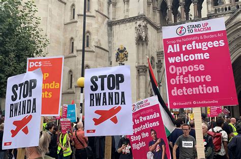 campaigners celebrate victory after ‘last resort airline pulls out of government s rwanda