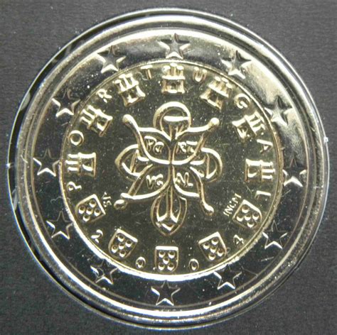 Portugal Euro Coins Unc 2004 Value Mintage And Images At Euro Coinstv