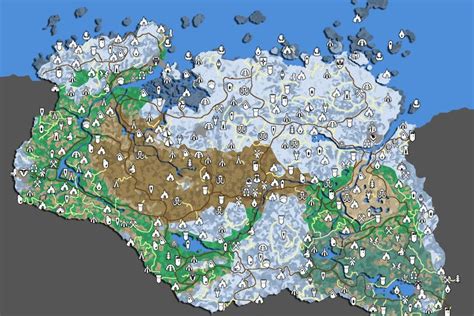 The most stylish map of skyrim, now with screenshots and search engine! Skyrim Map Wallpaper ·① WallpaperTag