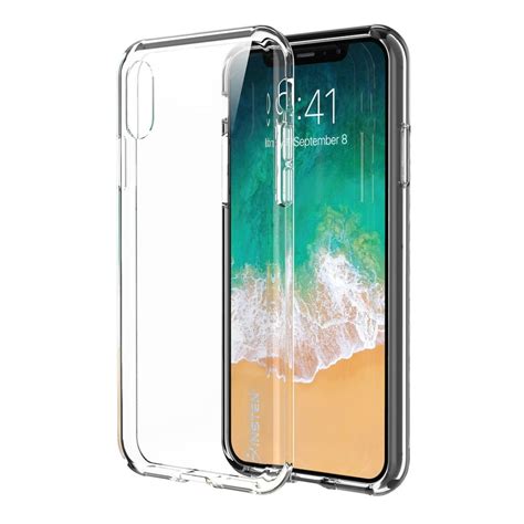 Insten Iphone Xs Iphone X Clear Case Ultra Thin Tpu Rubber Slim Silicone Phone Skin Shockproof