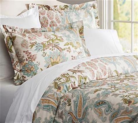 Pottery barn credit cardholders cannot earn 3% under the key on purchases made with their pottery barn credit card. Ivory Reza Palampore Patterned Duvet Cover & Sham ...