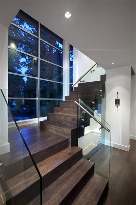 Floating Stairs Modern Staircase Vancouver By Meister