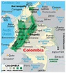 Andes Mountains Colombia Map | Images and Photos finder