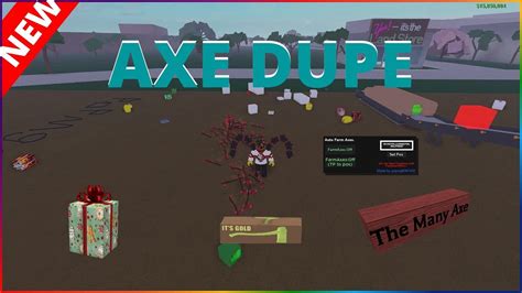 How To Dupe Axes In Lumber Tycoon 2 New Method Youtube