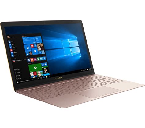 Buy Asus Zenbook 3 Ux390 125 Laptop Rose Gold Free Delivery Currys
