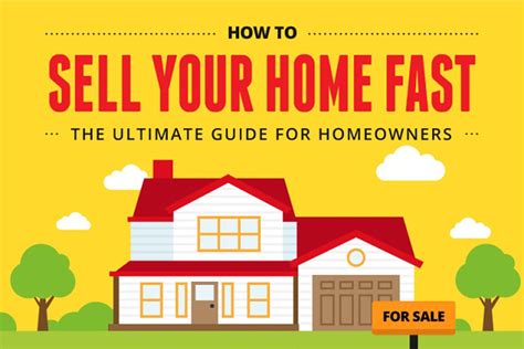 The Ultimate Guide On How To Sell Your Home Fast Infographic