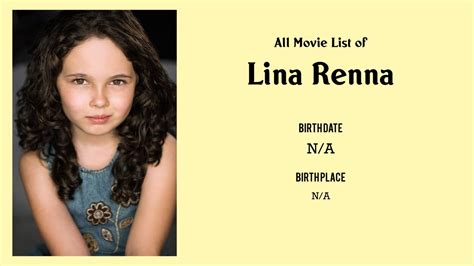 Lina Renna Movies List Lina Renna Filmography Of Lina Renna Youtube