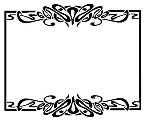 Decorative Borders Clip Art