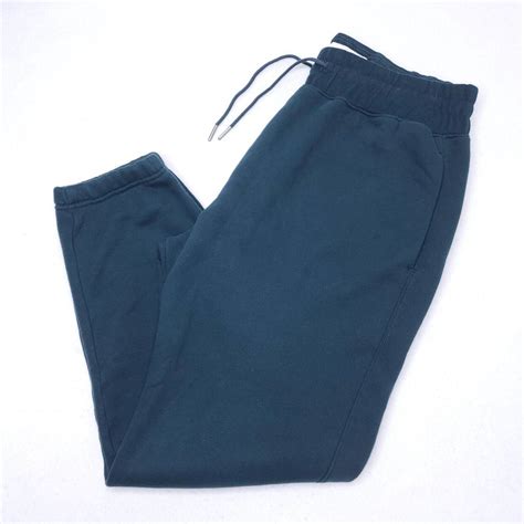 abercrombie and fitch abercrombie and fitch mens relaxed essential sweatpants soft fleece m forest