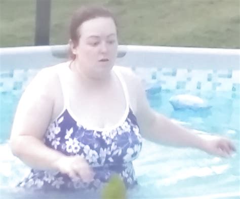 Voyeur Wife Outside And In Swimming Pool