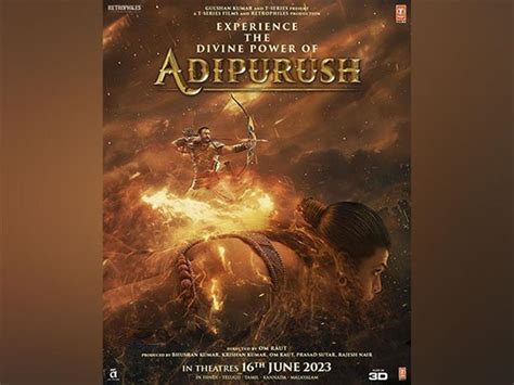 Adipurush New Poster Featuring Prabhas And Devdatta G Nage Unveiled