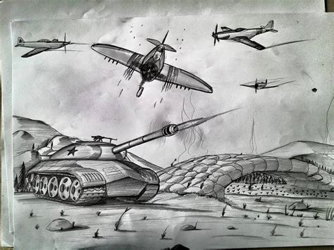 Tinkercad lesson plans are ready for use online or in the classroom. WW2 Battle drawing by Qromodynmc on DeviantArt