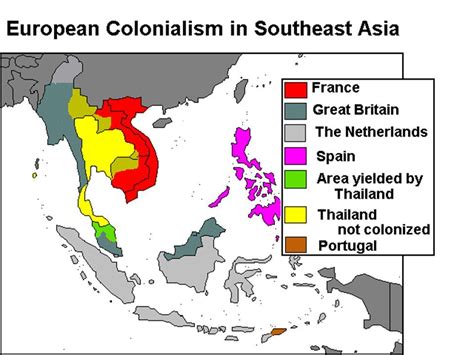 Southeast Asia Was Originally Colonized By The Netherlands Portugal