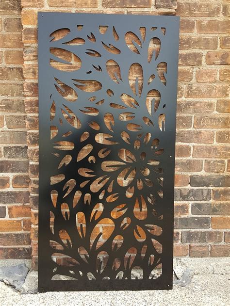 Beautiful And Durable Metal Garden Panels Garden Design