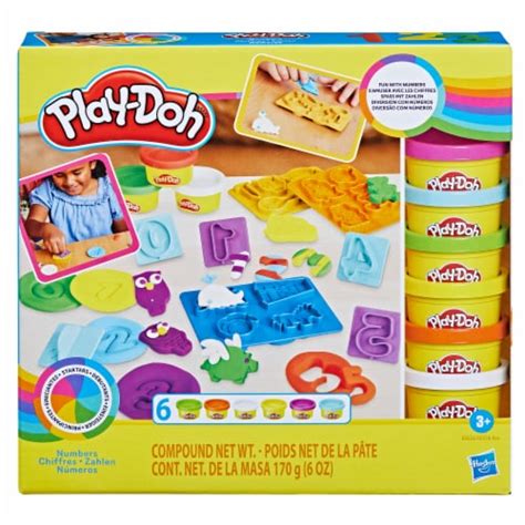 Play Doh Fundamentals Numbers Modeling Compound Playset 19 Pc Kroger