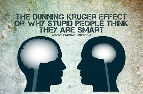 The Dunning Kruger Effect Or Why Stupid People Think They Are Smart Learning Mind