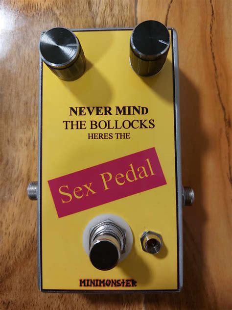 Minimonster Sex Pedal Custom Reverb Uk