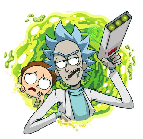 Rick And Morty Fanart By The Dorkitect On Deviantart