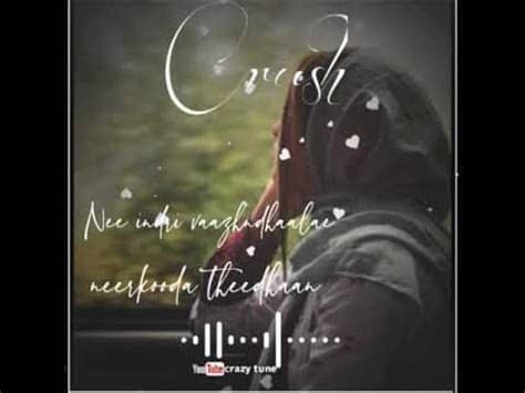 Whatsapp status videos tamil love status ennai kollathey whatsapp status. Ennai kaanavillaiye netrodu💕female version💕whatsapp status ...