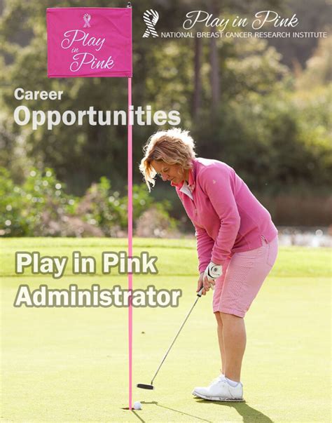Career Opportunity For A Play In Pink Administrator Nbcri