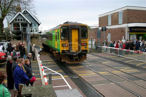 The Transport Library A Central Trains Class 153 Dmu Crosses The